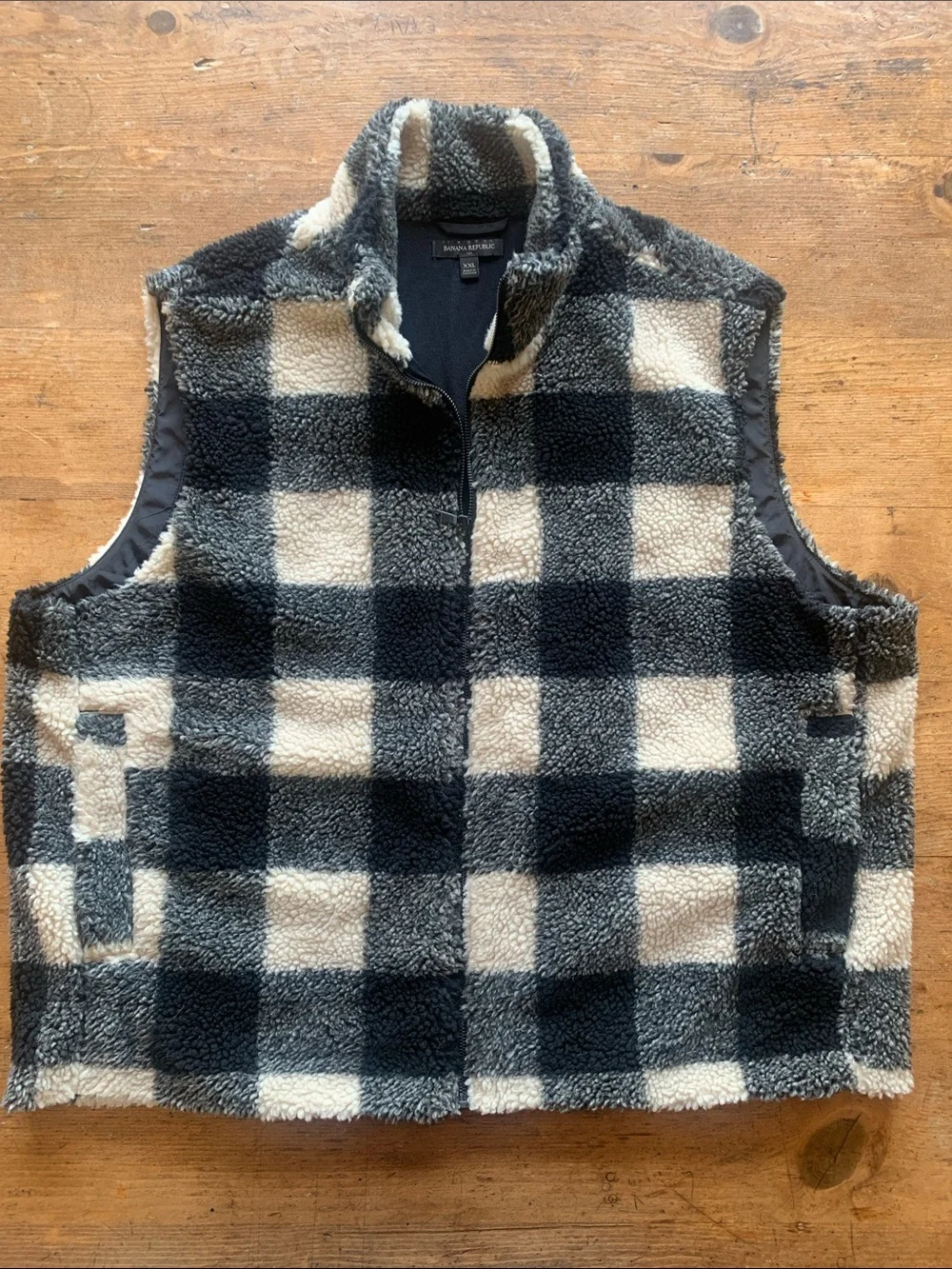 Banana Republic plush sherpa